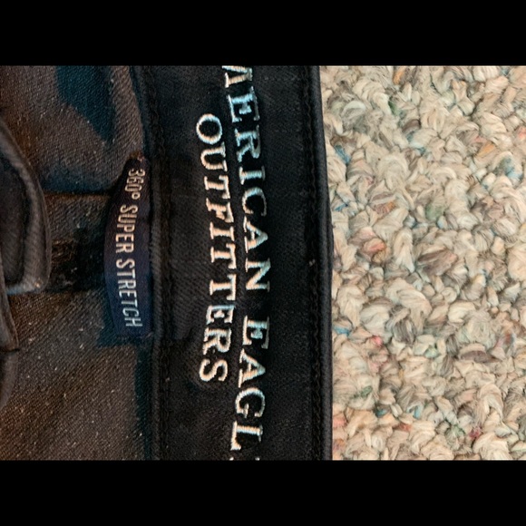 American Eagle Black Jeggings - Picture 3 of 4